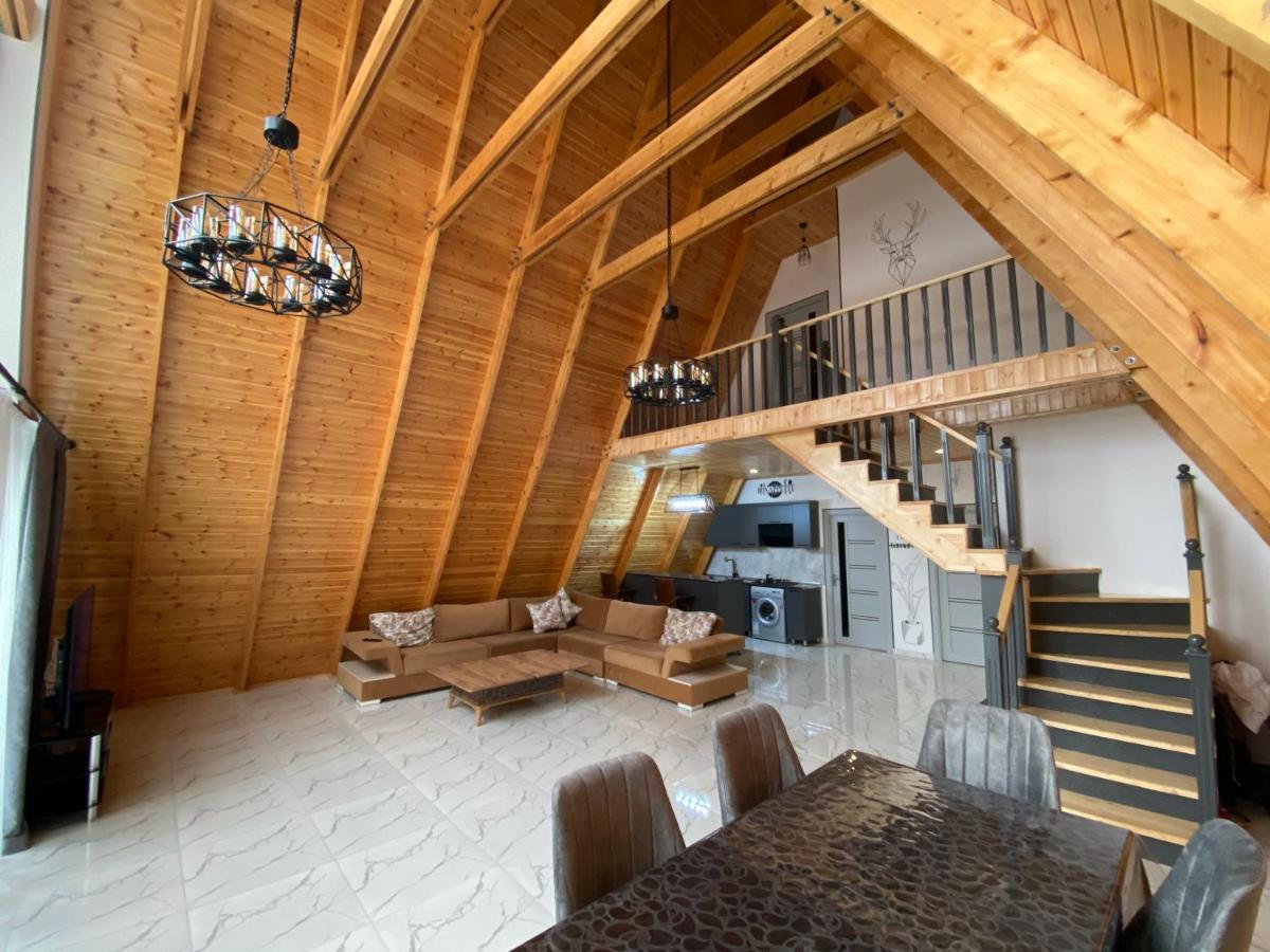 Qafqaz Family Chalet Villa Gabala Eksteriør bilde