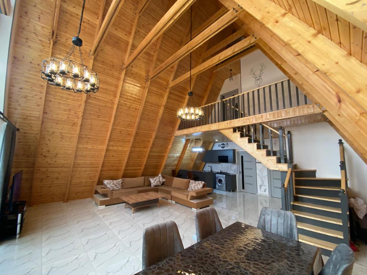 Qafqaz Family Chalet Villa Gabala Eksteriør bilde