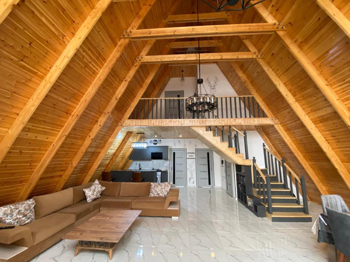 Qafqaz Family Chalet Villa Gabala Eksteriør bilde