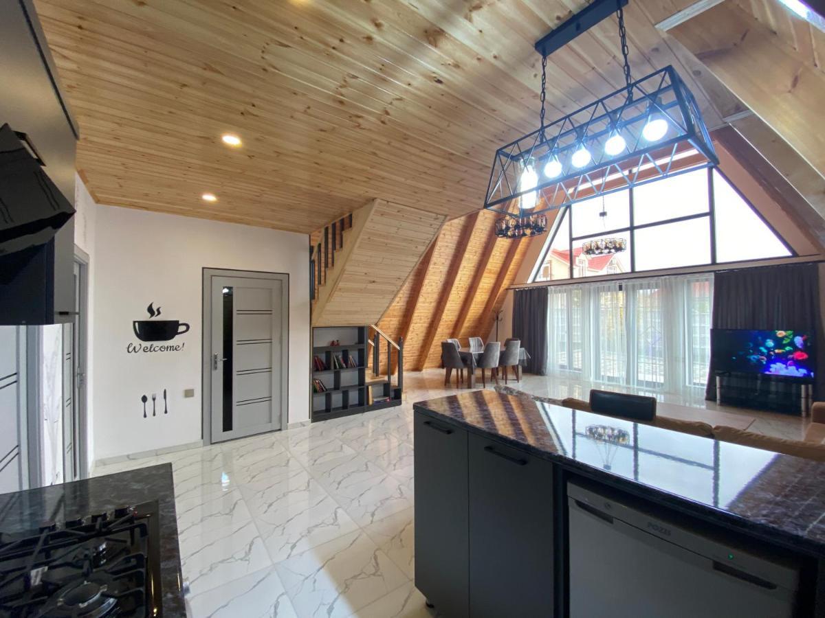 Qafqaz Family Chalet Villa Gabala Eksteriør bilde