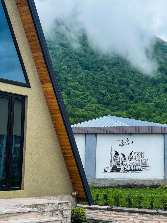 Qafqaz Family Chalet Villa Gabala Eksteriør bilde
