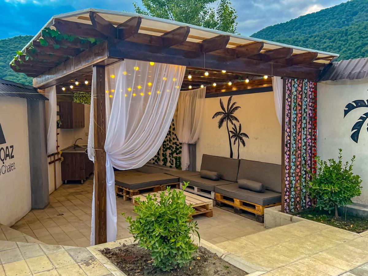 Qafqaz Family Chalet Villa Gabala Eksteriør bilde