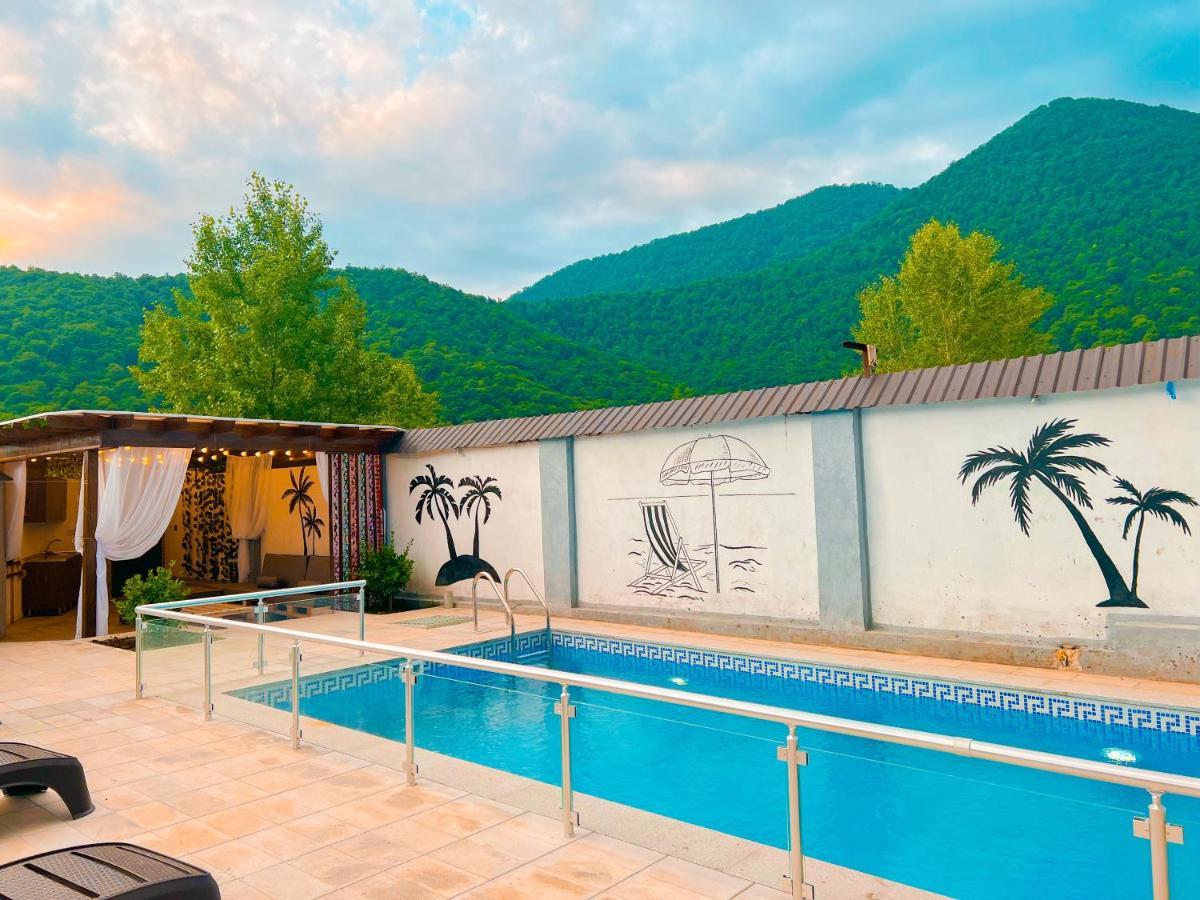 Qafqaz Family Chalet Villa Gabala Eksteriør bilde