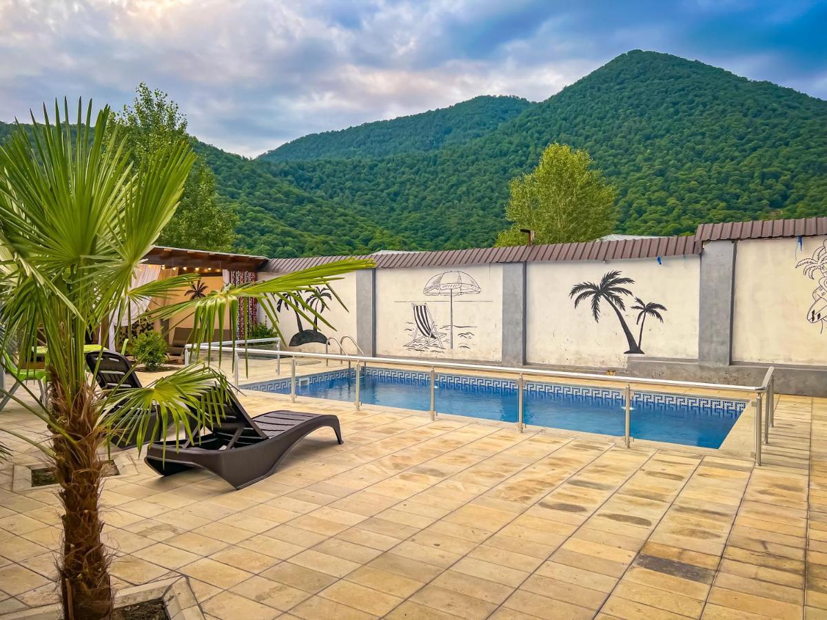 Qafqaz Family Chalet Villa Gabala Eksteriør bilde